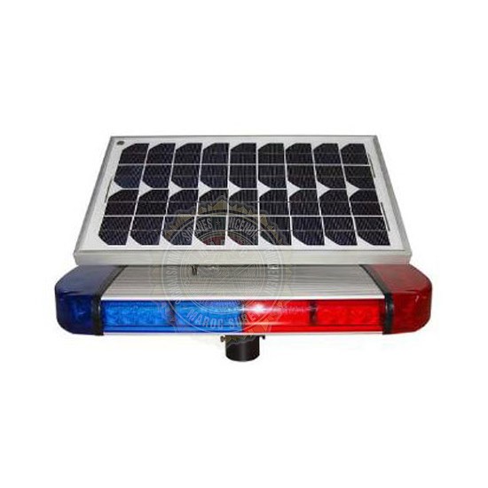 Solar-energy LED Mini-Lightbar AMLB03S-8825L